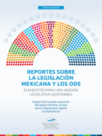 Reporte legislación mexicana y los ODS. Elementos para una agenda legislativa sostenible