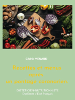 Recettes et menus après un pontage coronarien.: Volume 2.