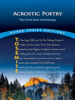 Acrostic Poetry: The First-Ever Anthology
