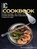 IC Cookbook: MAIN COURSE - 60+ Easy to prepare home recipes for a balanced and healthy diet