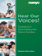 Hear Our Voices!: Engaging in Partnerships that Honor Families