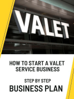 How to Start a Valet Service Business: Step by Step Business Plan