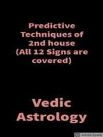Predictive Techniques of 2nd house: Vedic Astrology