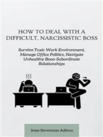 How to Deal with a Difficult, Narcissistic Boss
