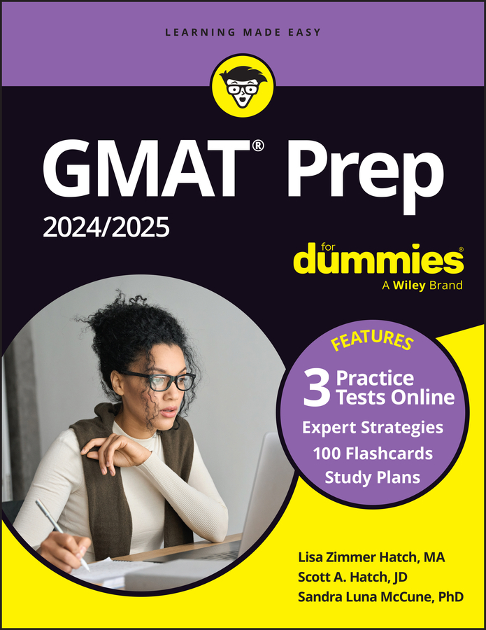 GMAT Prep 2024/2025 For Dummies with Online Practice (GMAT Focus Edition) by Lisa Zimmer Hatch