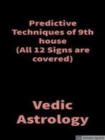 Predictive Techniques of 9th house: Vedic Astrology