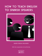 How to teach english to spanish speakers