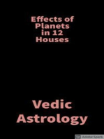Effects of planets in 12 houses: Vedic Astrology