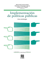 Implementación de políticas públicas:: Una antología