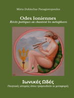Odes Ioniennes: Récits poétiques où chantent les métaphores