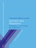 Echolot des Glaubens: Beiträge zur Vertiefung der Katechese