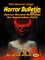 Horror Bulletin Monthly September 2023: Horror Bulletin Monthly Issues, #24
