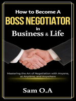 How to Become a Boss Negotiator in Business and Life