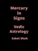 Mercury in Signs: Vedic Astrology