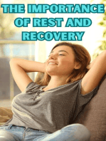 The Importance of Rest and Recovery
