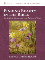 Finding Beauty in the Bible: An Aesthetic Commentary on the Song of Songs