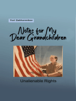 Notes for My Dear Grandchildren: Unalienable Rights