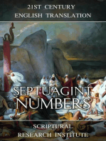 Septuagint - Numbers