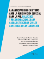 La participación de víctimas ante la jurisdicción especial para la paz.: Hallazgos y recomendaciones para casos de terceros civiles sometidos voluntariamente