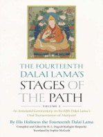 The Fourteenth Dalai Lama's Stages of the Path, Volume 2: An Annotated Commentary on the Fifth Dalai Lama's Oral Transmission of Mañjusri