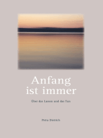 Anfang ist immer