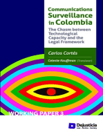 Communications Surveillance in Colombia: The Chasm between Technological Capacity and the Legal Framework
