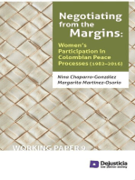 Negotiating from the Margins: Women's Participation in Colombian Peace Processes (1982–2016)