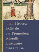 The Hebrew Folktale in Premodern Morality Literature