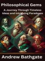 Philosophical Gems: A Journey Through Timeless Ideas and Intriguing Paradoxes