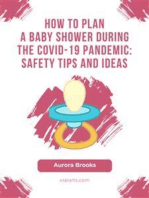 How to Plan a Baby Shower During the COVID-19 Pandemic- Safety Tips and Ideas