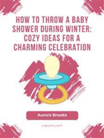 How to Throw a Baby Shower During Winter- Cozy Ideas for a Charming Celebration