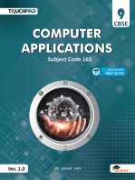 Touchpad Computer Applications Class 9