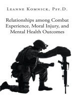 Relationships among Combat Experience, Moral Injury, and Mental Health Outcomes