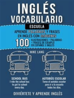 Inglés Vocabulario - Escuela: Aprende palabras y frases en Inglés con imágenes