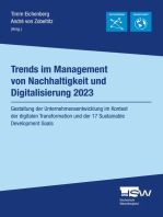 Trends im Management von Nachhaltigkeit und Digitalisierung 2023: Gestaltung der Unternehmensentwicklung im Kontext der digitalen Transformation und der 17 Sustainable Development Goals