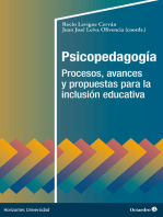 Psicopedagogía: Procesos, avances y propuestas para la inclusión educativa
