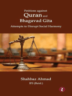 Petitions Against Quran and Bhagavad Gita: Attempts to Disrupt Social Harmony