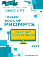 Fabled Book of Prompts: Passive Income with Chat GPT