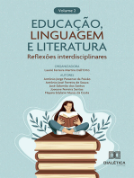 Educação, Linguagem e Literatura:  – reflexões interdisciplinares: – Volume 2