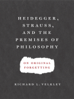 Heidegger, Strauss, and the Premises of Philosophy: On Original Forgetting