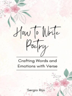 How to Write Poetry