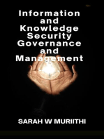 Information and Knowledge Security Governance and Management