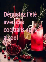 Dégustez l'été avec ces cocktails sans alcool