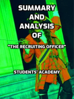 Summary and Analysis of "The Recruiting Officer"