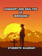 Summary and Analysis of "Birdsong"