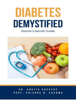 Diabetes Demystified: Doctor's Secret Guide