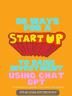 50 Ways For A Start Up to Raise Investment Using Chat GPT