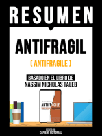 Resumen - Antifragil (Antifragile): Basado En El Libro De Nassim Nicholas Taleb