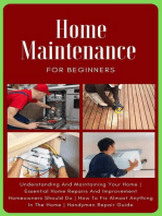 Home Maintenance For Beginners