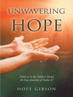 Unwavering Hope: Hold on to the Father's Hand: 40 Days Journey of Psalm 37